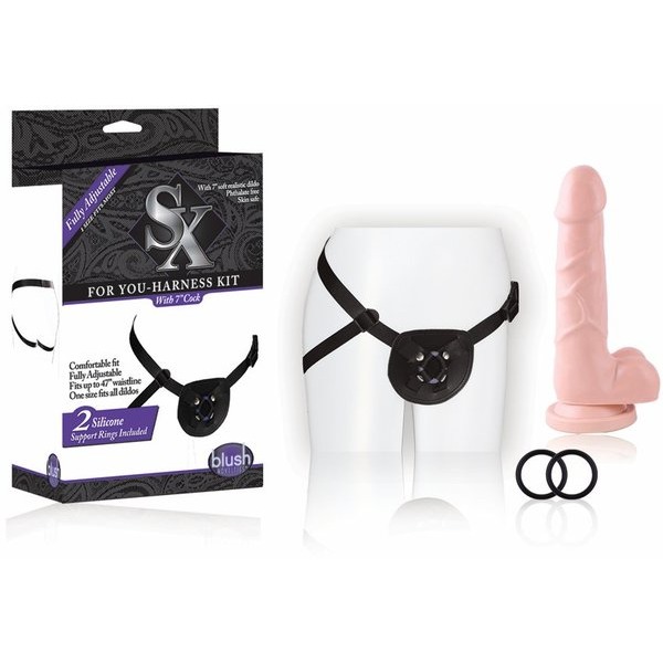 For Your Harness Kit W/7in Cock